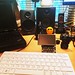 Raspberry Pi 400 + some 3D printed objects